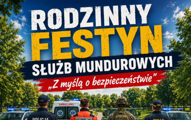 Rodzinny Festyn Służb Mundurowych już 12 września w Luboniu!