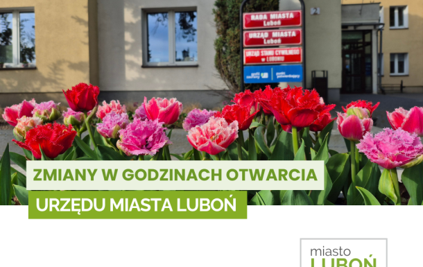 Nowe godziny obsługi klientów w Urzędzie Miasta Luboń
