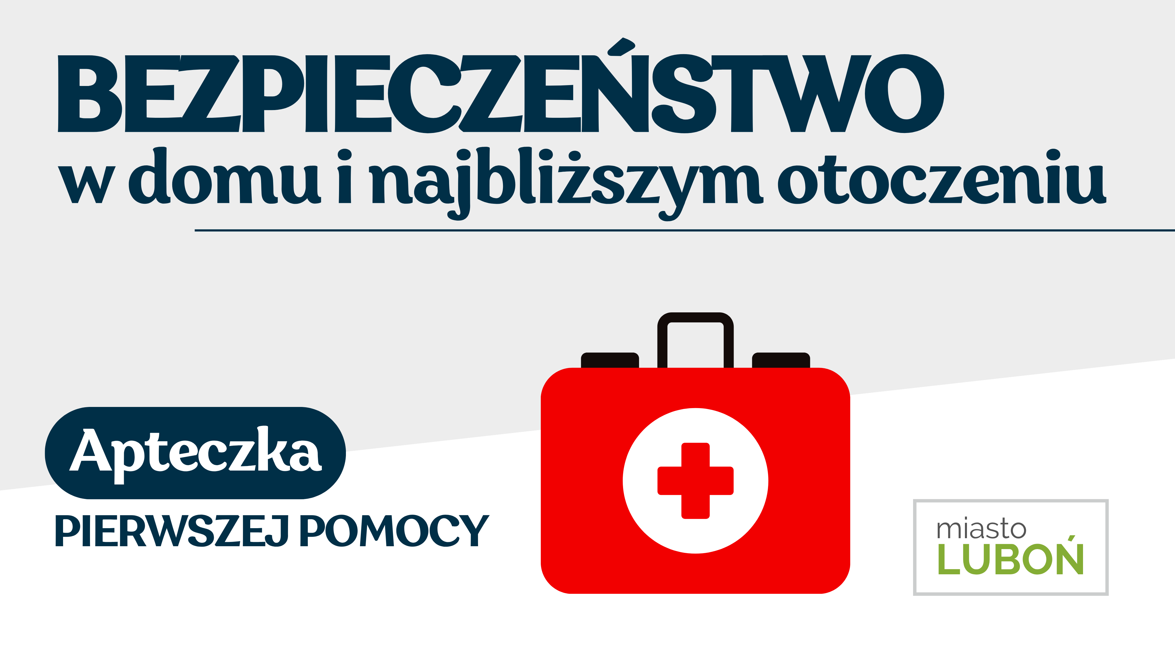Apteczka pierwszej pomocy, grafika ozdobna, treść dostępna w artykule