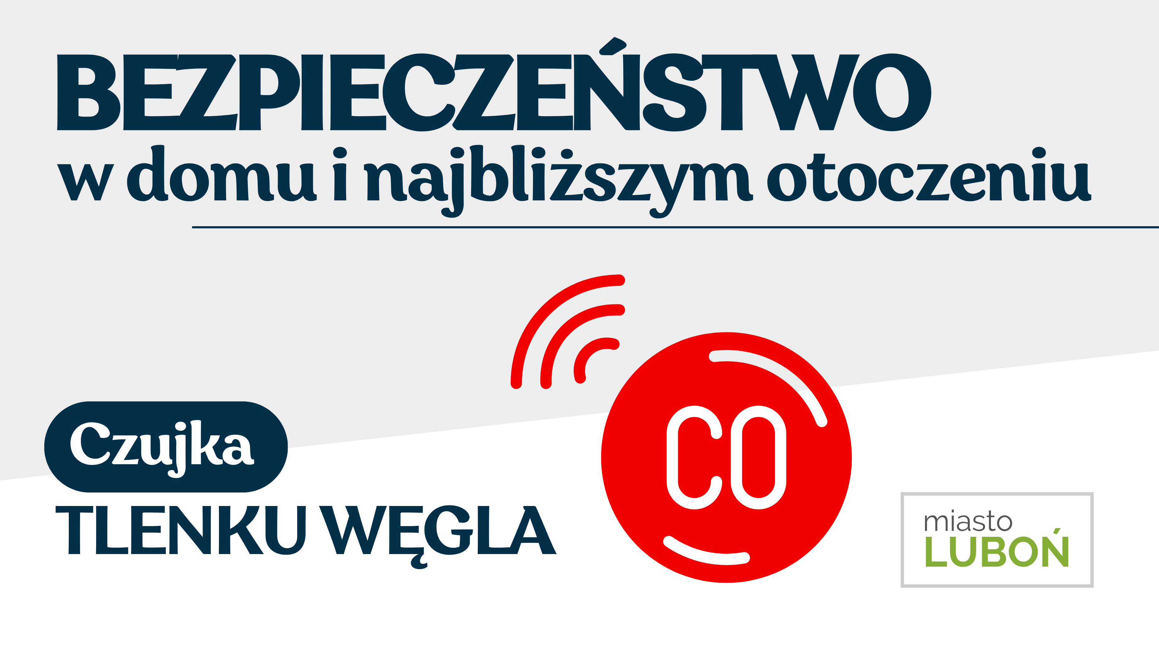 Czujka tlenku węgla, grafika ozdobna, treść dostępna w artykule