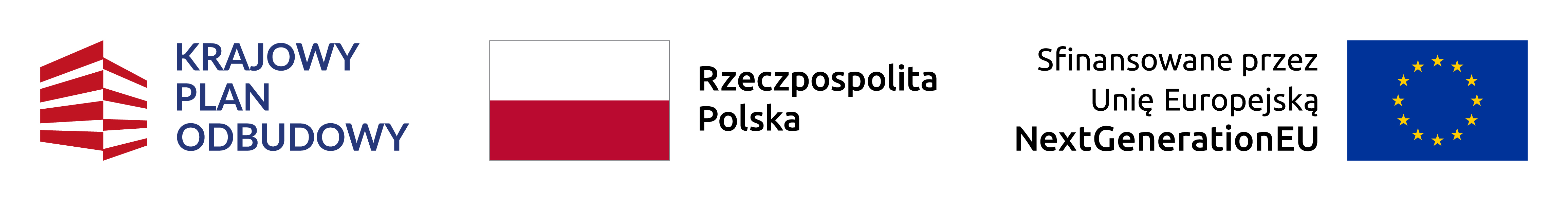 Logotypy instytucji dotującej, grafika ozdobna