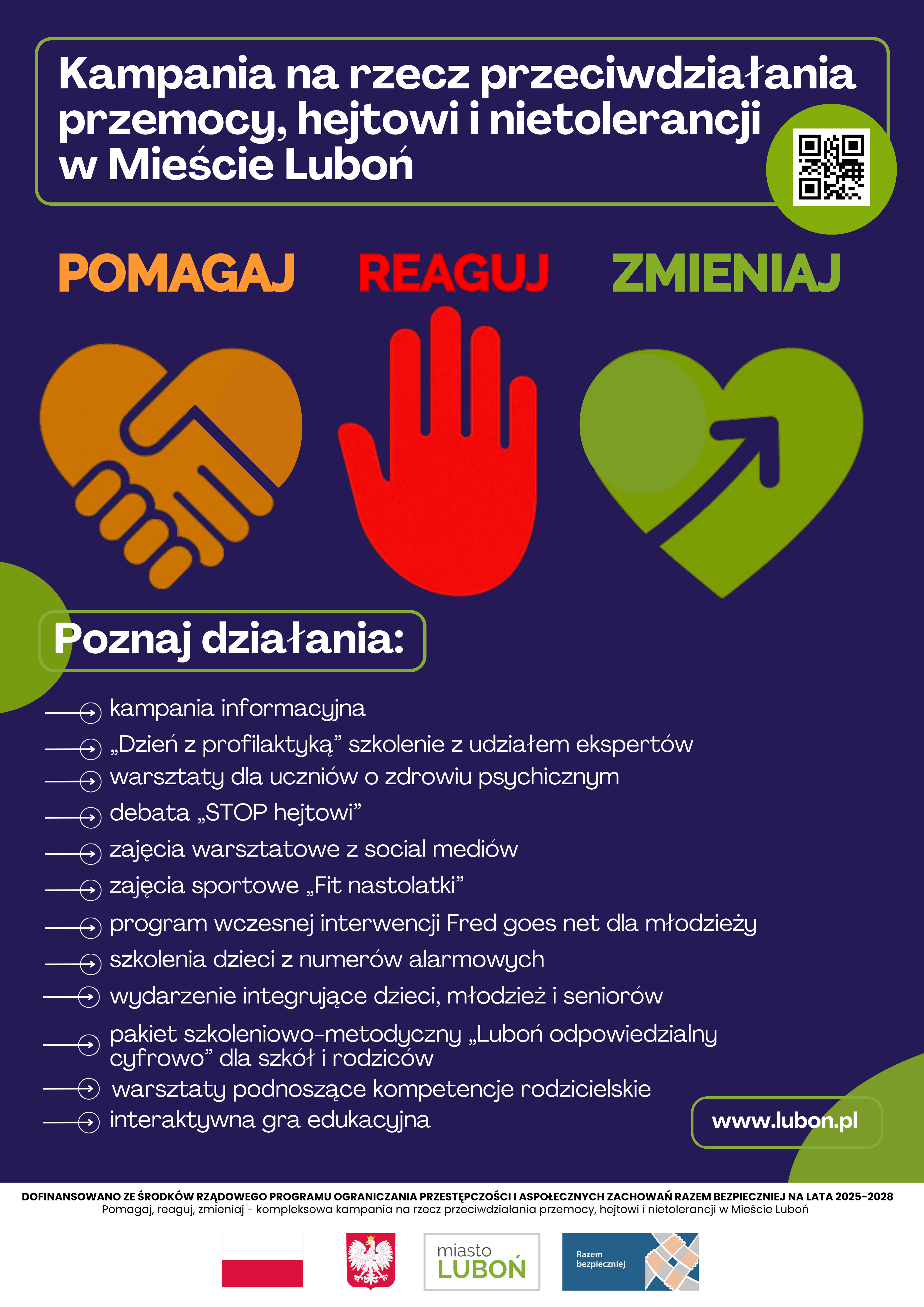 Plakat ozdobny wydarzenia, treść dostępna w artykule
