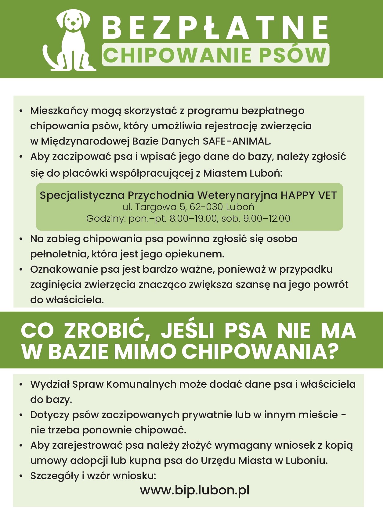 Ulotka alarmowa, treść dostępna w artykule na stronie