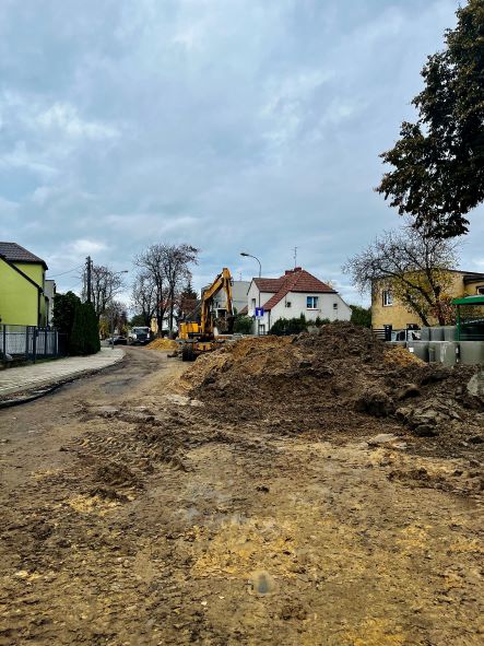 Budowa ulicy Kościuszki